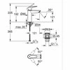 Grohe basin mixer Start M, push-open pop-up waste, matt juodas