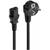 Maitinimo kabelis Ewent EW-190100-030-N-P Juoda Spalvotas 3 m