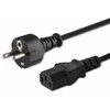 Maitinimo Kabelis - Savio Schuko (M) - IEC C13 1,8 m CL-138