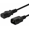Savio CL-99 maitinimo kabelis Juodas 1,2 m C14 mova C13 mova