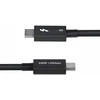 Kabelis USB StarTech Thunderbolt - Thunderbolt 0.8 m Juodas (TBLT5MM80CM240W)