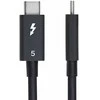 Kabelis USB StarTech Thunderbolt - Thunderbolt 0.8 m Juodas (TBLT5MM80CM240W)