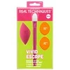 Real Techniques Vivid Escape Bright Eyes kaukės dėklas, 4 vnt.
