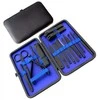 Manicure set nail clippers scissors 16el case
