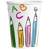 Mano mokyklos pradžia „School Start“ popierinių puodelių pakuotė, 8 vnt., po 250 ml