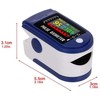 Pulse oximeter medical pulse rate monitorius