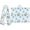 Moose Bluey Coral hooded blanket 120x150cm