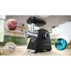 Bosch Serie 6 MFWS650B mincer 500 W Juodas, Sidabrinis