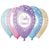 GoDan GMR Metaliniai balionai Baby Dušas - 30 cm - 5 vnt.