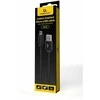 Gembird CCDB-mUSB2B-AMBM-6 Medvilninis pintas Micro-USB laidas su metalinėmis jungtimis, 1,8 m, juodas