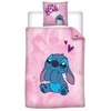 Mielas „Disney Lilo and Stitch“ patalynės komplektas 140–200 cm, 65–65 cm