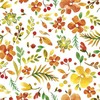 Millefleur akvarelinės servetėlės su gėlių raštu, 20 vnt., 33x33 cm
