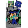 „Minecraft Blocky Battle“ patalynės užvalkalas 140–200 cm, 65–65 cm