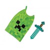 Minecraft kardų ir apsiaustų rinkinys