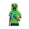 Suknelė Disguise "Minecraft" kirtiklio ir kaukės rinkinys