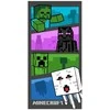 Brandmac Minecraft Nuotykių Laikas vonios rankšluostis, paplūdimio rankšluostis 70x140cm