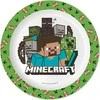 Minecraft Pixelcraft mikro vakarienės lėkštė