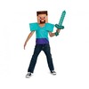 Suknelė Minecraft Steve Essential kostiumas 5-6 metai