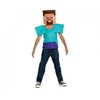 Minecraft Steve Essential kostiumas 7-8 metų amžiaus