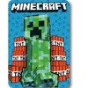 Minecraft TNT vilnos antklodė 100x140cm