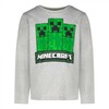 „Minecraft Trio“ vaikiški ilgomis rankovėmis marškinėliai, 12 metų