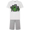 „Minecraft“ vaikiška trumpa pižama 8 metams