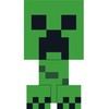 Minecraft Vijoklio formos dekoratyvinė pagalvėlė 27x40 cm, veliūras