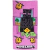 Minecraft Vyšnių giraitė vonios rankšluostis, paplūdimio rankšluostis 70x140cm