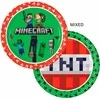 Procos GoDan Minecraft popierinės lėkštės 23cm 8vnt
