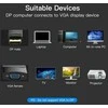 Mini Ekranas Port - HDMI adapteris Vention HBFBB Juoda 15 cm
