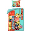 „Minions Snack Attack“ patalynės komplektas 140–200 cm, 70–90 cm mikropluošto