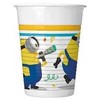 Minions The Rise of Gru plastikinių puodelių rinkinys, 8 vnt., 200 ml