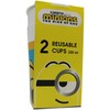 Minions The Rise of Gru plastikinių puodelių 2 dalių rinkinys 230 ml