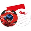 „Miraculous Ladybug Hero“ kvietimų rinkinys, 6 vnt.