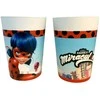 „Miraculous Ladybug Hero“ plastikinių puodelių rinkinys, 2 dalys, 230 ml