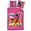 „Miraculous Ladybug The Girls“ patalynės komplektas 140–200 cm, 63–63 cm mikropluošto
