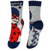 „Miraculous Ladybug“ vaikiškos storos neslystančios kojinės 31/34