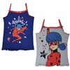 „Miraculous Ladybug“ vaikiškų palaidinių be rankovių komplektas, 2 dalių, 122/128 cm