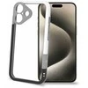 Dėklas Celly Bumper iPhone 16 Svart/Vit