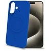 Dėklas Celly Cromomag Magnetic Soft rubber case MagSafe iPhone 16 Blå
