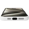 Dėklas Celly Magdual MagSafe-kompatibelt skal iPhone 16 Vit + Transparent