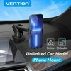 Vention Automatinis automobilio telefono laikiklis KCOB0 su siurbimo taurele juoda