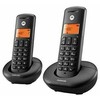 Telefonas stacionarus belaidis komplektas 2 vnt. Motorola E202 juoda