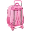 Mokyklinė kuprinė su ratukais Barbie Girl Rožinė 33 x 42 x 14 cm