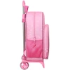 Mokyklinė kuprinė su ratukais Barbie Girl Rožinė 33 x 42 x 14 cm