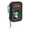 Safta Mokyklinis dėklas My Hero Academia Juoda 12.5 x 19.5 x 4 cm 28 Dalys