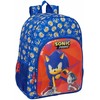 Mokyklinis krepšys Sonic Prime Mėlyna 33 x 42 x 14 cm