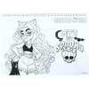 „Monster High Crew“ A/4 spiralinė eskizų knygelė su 40 puslapių ir lipdukais