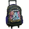 Monster High Crew mokyklinė kuprinė su ratukais, 46 cm