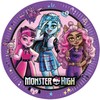 Vienkartinės lėkštutės Monster High 23cm, 8 vnt.